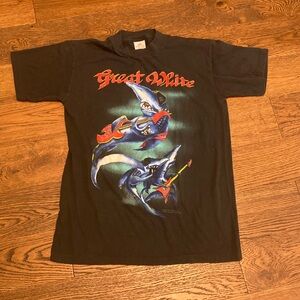 Vintage Great White 1989 Tour T-Shirt
LL